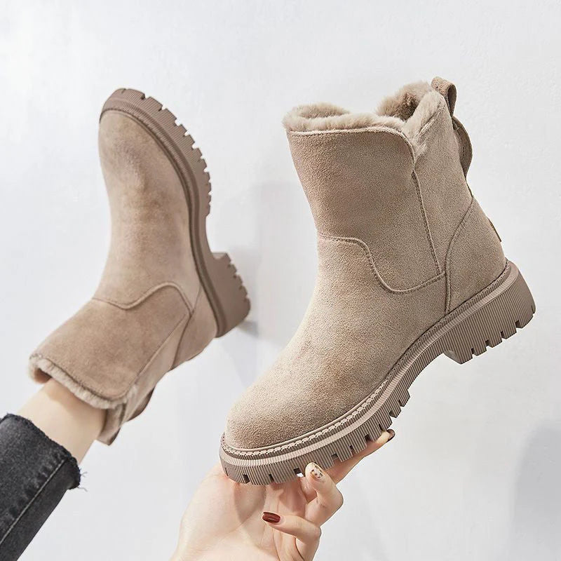 Bottes d’hiver durables pour femme – Chaussures élégantes et confortables