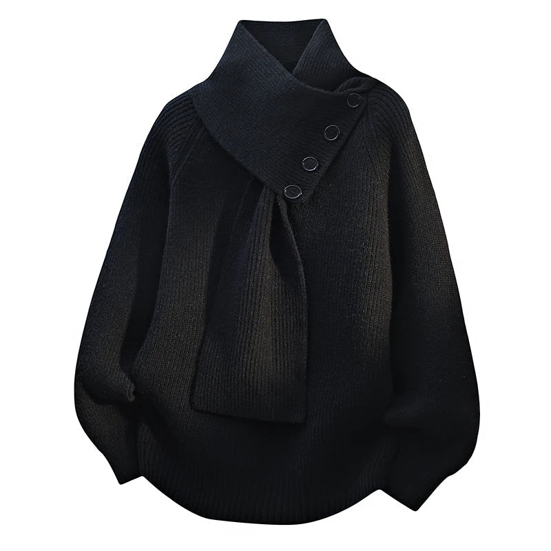 Pull Maille Douce Femme Luxe – Style Chaud Élégant et Confortable.