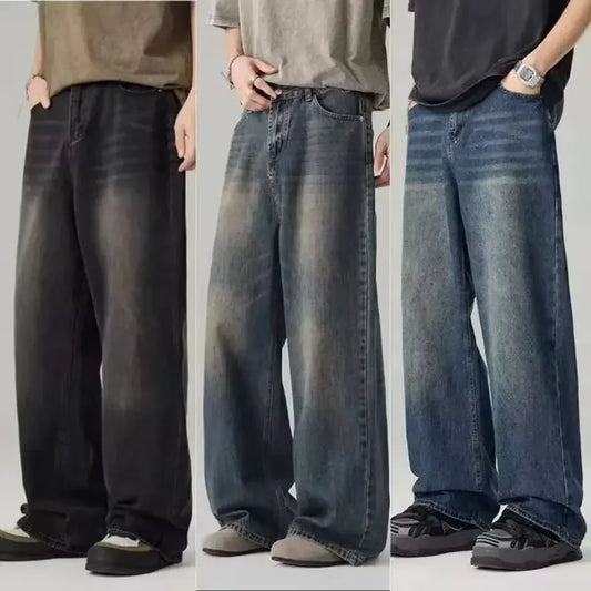 Jeans baggy rétro pour hommes | Décontracté