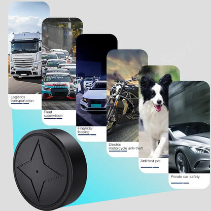 Mini Tracker GPS Compact avec Suivi en Temps Réel pour Voiture et Objets de Valeur – Balise GPS Étanche et Durable