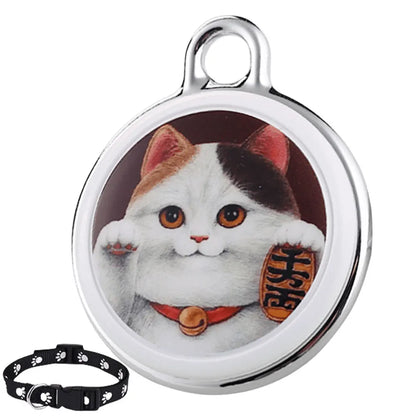 Mini Traceur GPS Étanche pour Chats Chiens – Suivi Intelligent Longue Distance Collier Compatible iOS Android