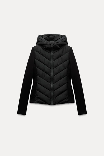 Veste femme légère à motif coupe structurée