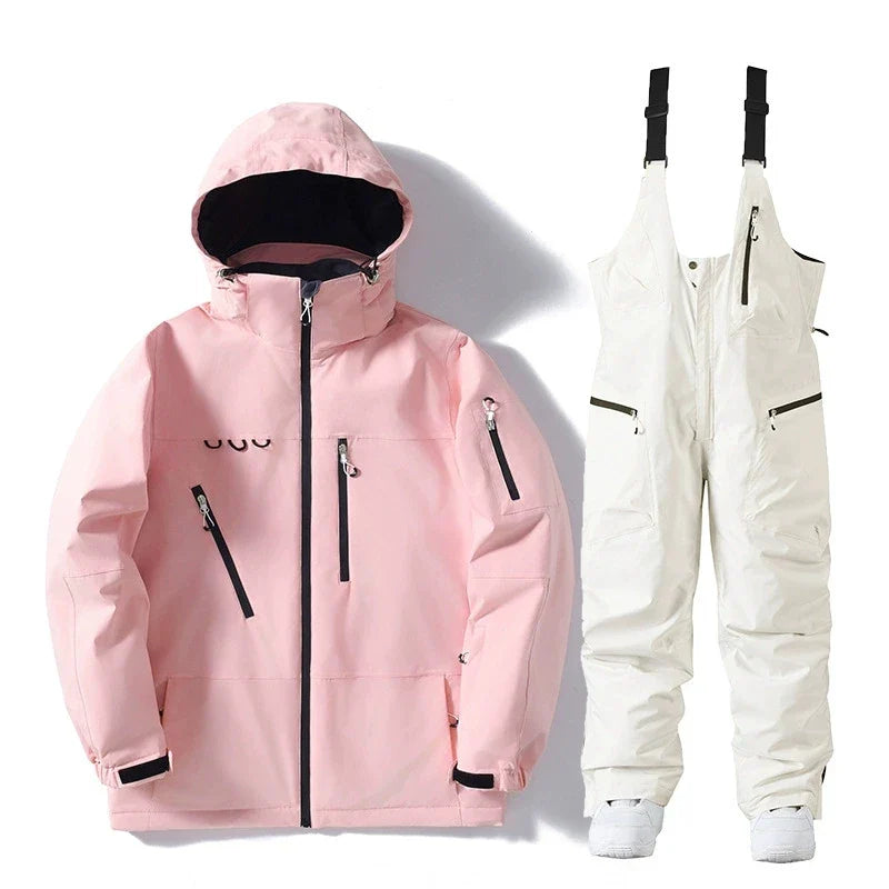Ensemble de Ski Hivernal Unisexe – Veste et Pantalon pour Hommes et Femmes
