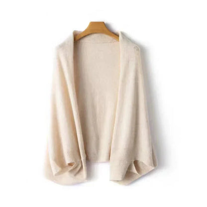 Cardigan a scialle oversize da donna – Un modello a strati, morbido, elegante e confortevole