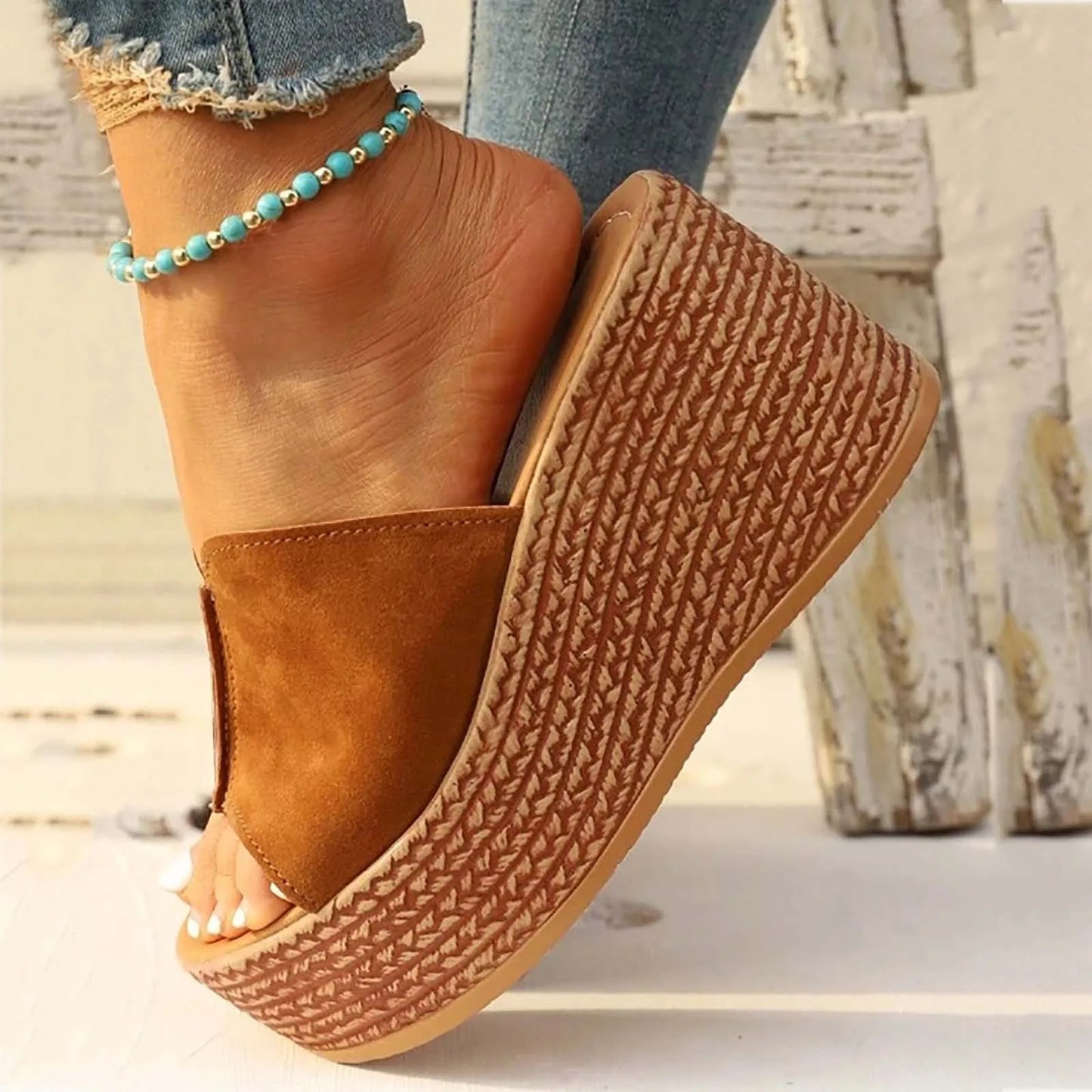 Sandali da donna con piattaforma leggera - Stabili ed estivi