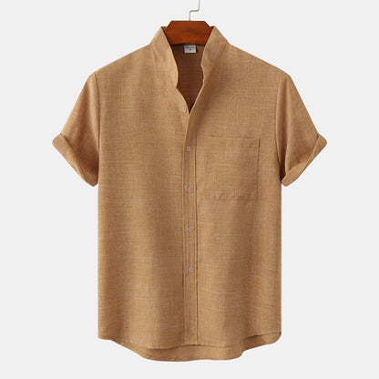 Chemise en Lin pour Femme – Haut Décontracté Léger et Élégant