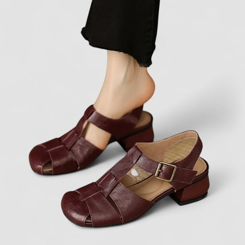 Sandales femme slip-on a semelle confortable - Pratiques et polyvalentes