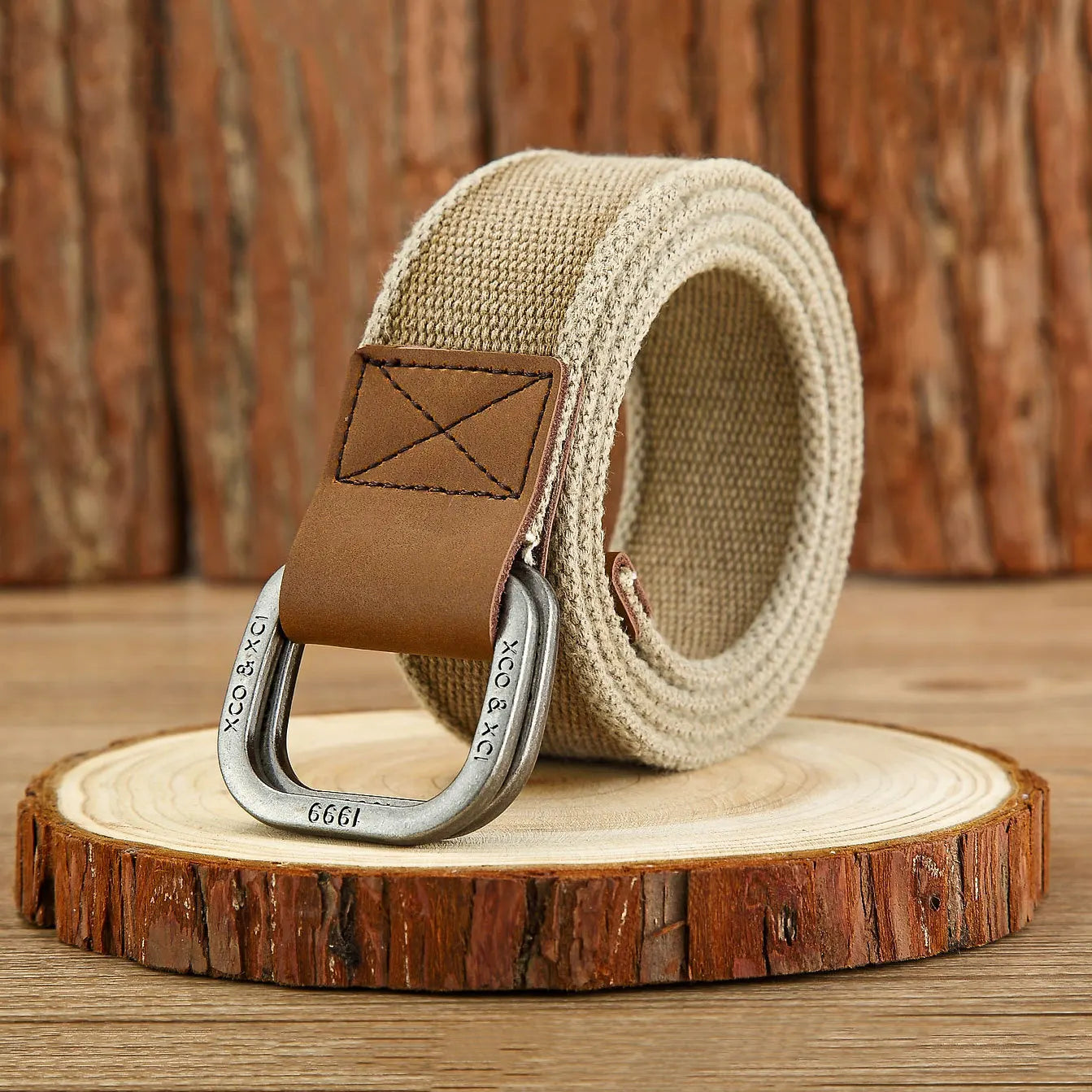 Ceinture en toile design pour homme : accessoire de jeans décontracté et élégant