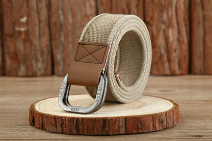 Ceinture en toile design pour homme : accessoire de jeans décontracté et élégant