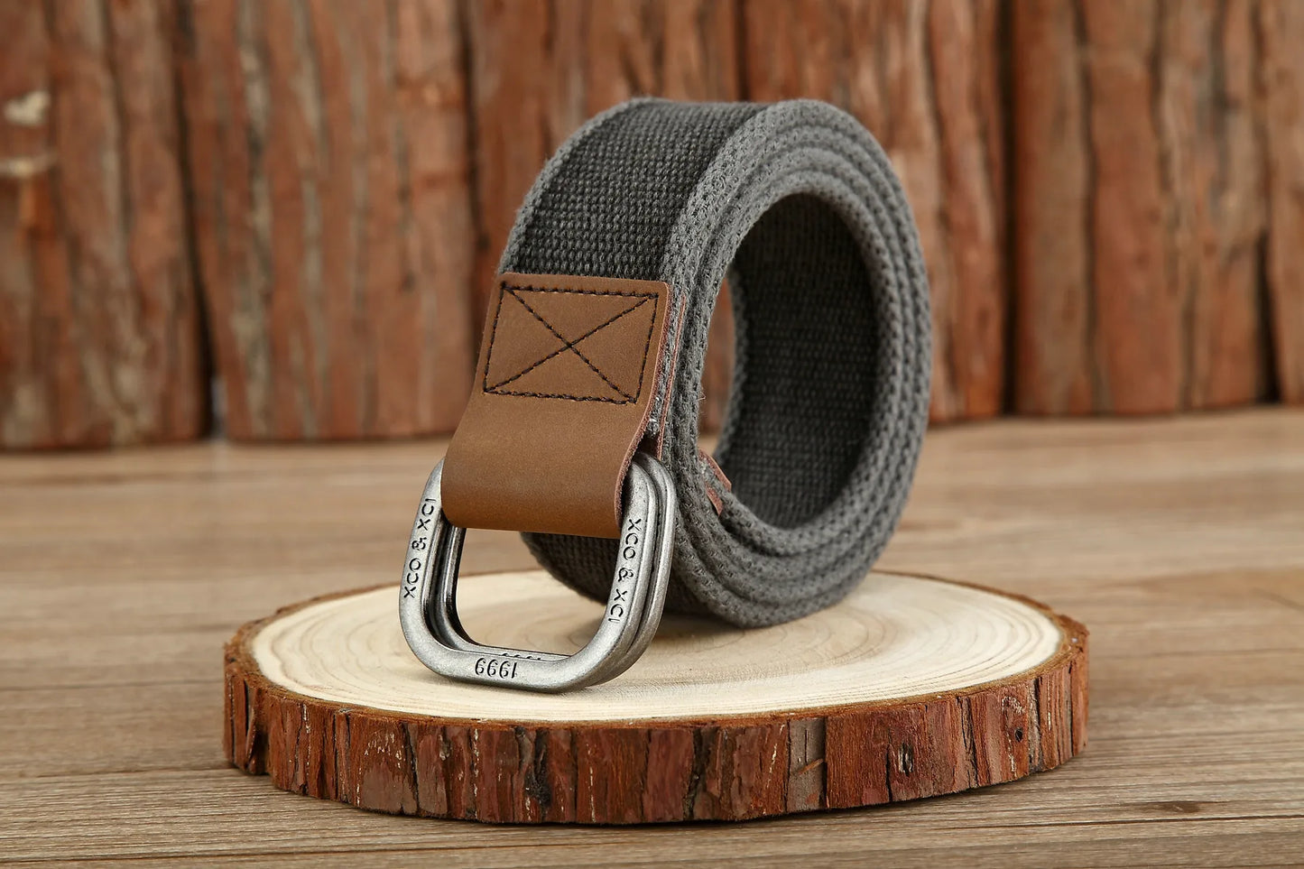 Ceinture en toile design pour homme : accessoire de jeans décontracté et élégant