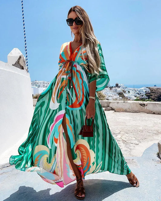Kimono de Plage Grande Taille pour Femme