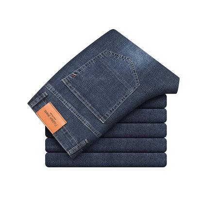 Jean Homme Premium Résistant Coupe Droite Ajustée – Denim Quotidien