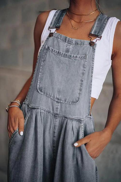 Combinaison en jean pour femme