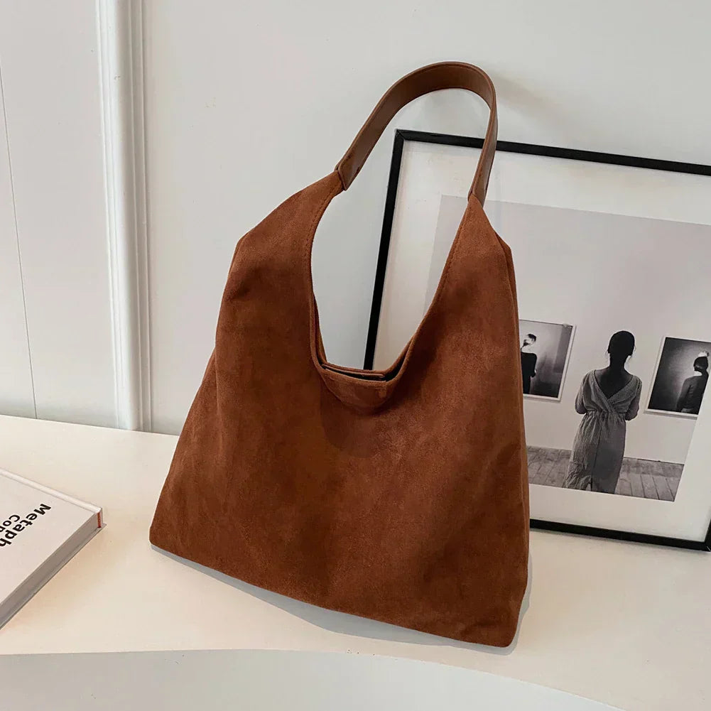 Sac Cabas en Daim Premium pour Femme – Sac Quotidien Élégant