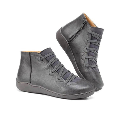 Bottes cheville confort élégantes pour femme