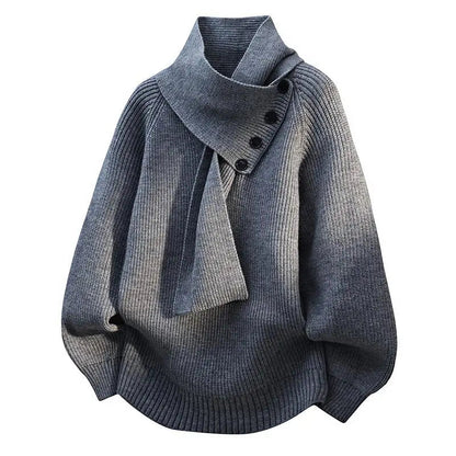 Pull Maille Douce Femme Luxe – Style Chaud Élégant et Confortable.