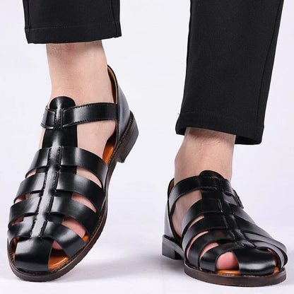Sandales Hommes en Cuir – Confort et Élégance