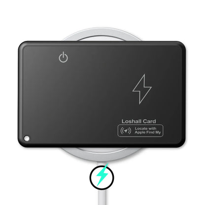 Carte Traceur de Portefeuille à Chargement Sans Fil – Localisateur GPS pour iPhone Apple