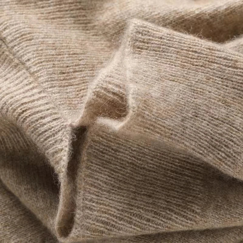 Cardigan a scialle oversize da donna – Un modello a strati, morbido, elegante e confortevole