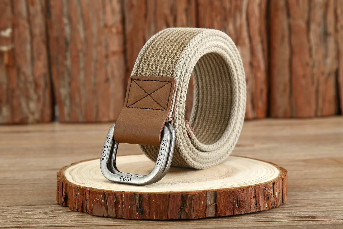 Ceinture en toile design pour homme : accessoire de jeans décontracté et élégant
