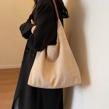 Sac Cabas en Daim Premium pour Femme – Sac Quotidien Élégant