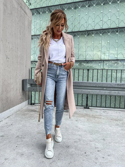 Manteau Chaud Élégant pour Femme