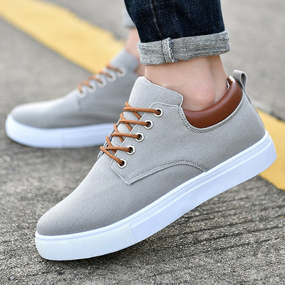 Homme Baskets cool avec semelles blanches