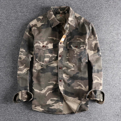 Men's Button-Down Shirt - Casual and Versatile