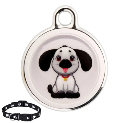 Mini Traceur GPS Étanche pour Chats Chiens – Suivi Intelligent Longue Distance Collier Compatible iOS Android