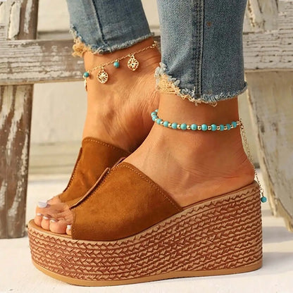 Sandali da donna con piattaforma leggera - Stabili ed estivi