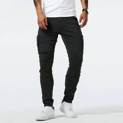 Pantalon Cargo Ajusté pour Homme – Pantalon Élégant et Stylé au Quotidien