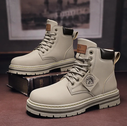 Bottes à Lacets Durables de Luxe pour Homme – Chaussures Confortables au Quotidien