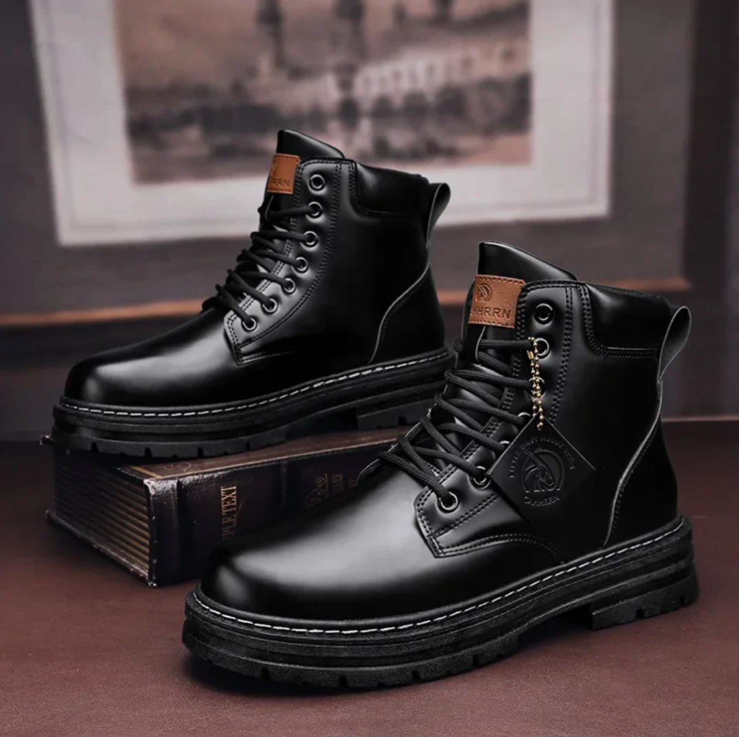 Bottes à Lacets Durables de Luxe pour Homme – Chaussures Confortables au Quotidien