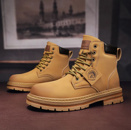 Bottes à Lacets Durables de Luxe pour Homme – Chaussures Confortables au Quotidien