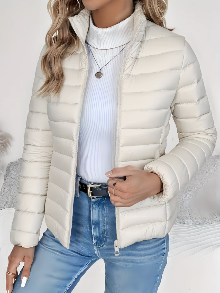 Women’s Mid-Season Spring Jacket – Elegant, Lightweight Casual Style