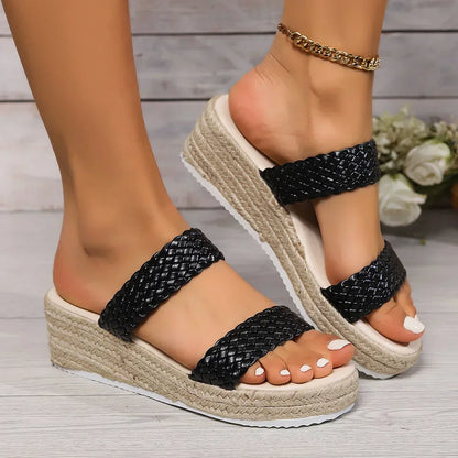 Sandales compensees femme confort - Elegantes et stables