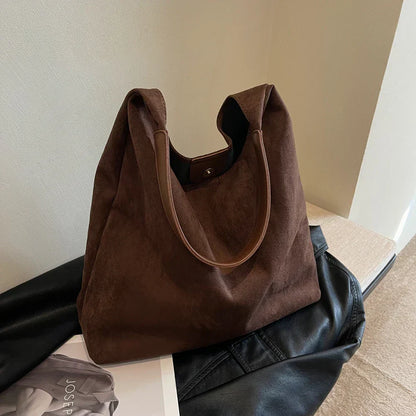 Sac Cabas en Daim Premium pour Femme – Sac Quotidien Élégant