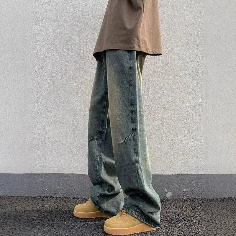Jeans baggy longs pour hommes | Style vestimentaire de rue