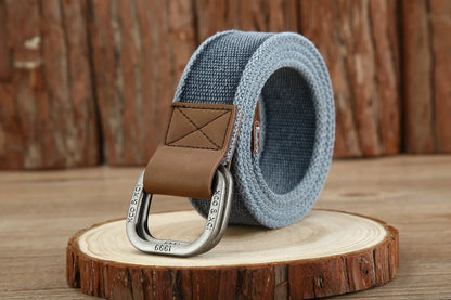 Ceinture en toile design pour homme : accessoire de jeans décontracté et élégant