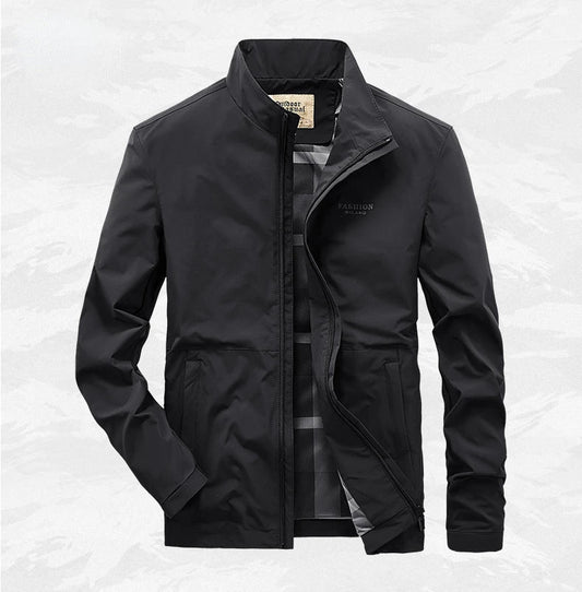 Veste Extérieure Zippée Homme Imperméable et Coupe-Vent – Protection Durable