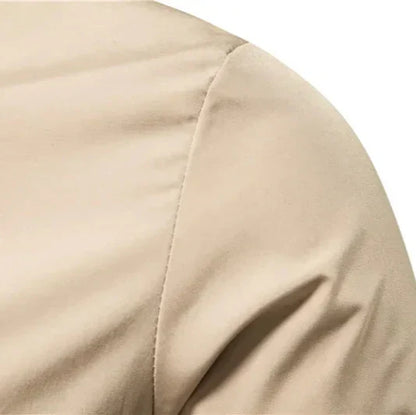 Veste Bomber Homme Légère à Zip – Veste Décontractée avec Bord Côtelé