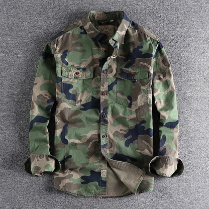 Men's Button-Down Shirt - Casual and Versatile