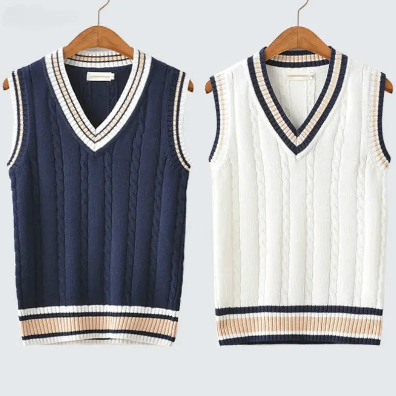 Gilet Sans Manches Col V Sculpté Léger Homme - Raffiné