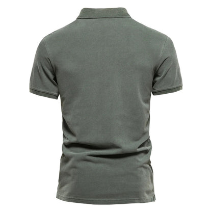 Men's Short-Sleeved Polo – Casual and Comfortable Summer Top