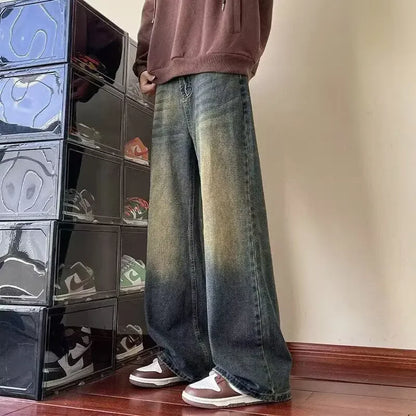 Jeans baggy rétro pour hommes | Décontracté