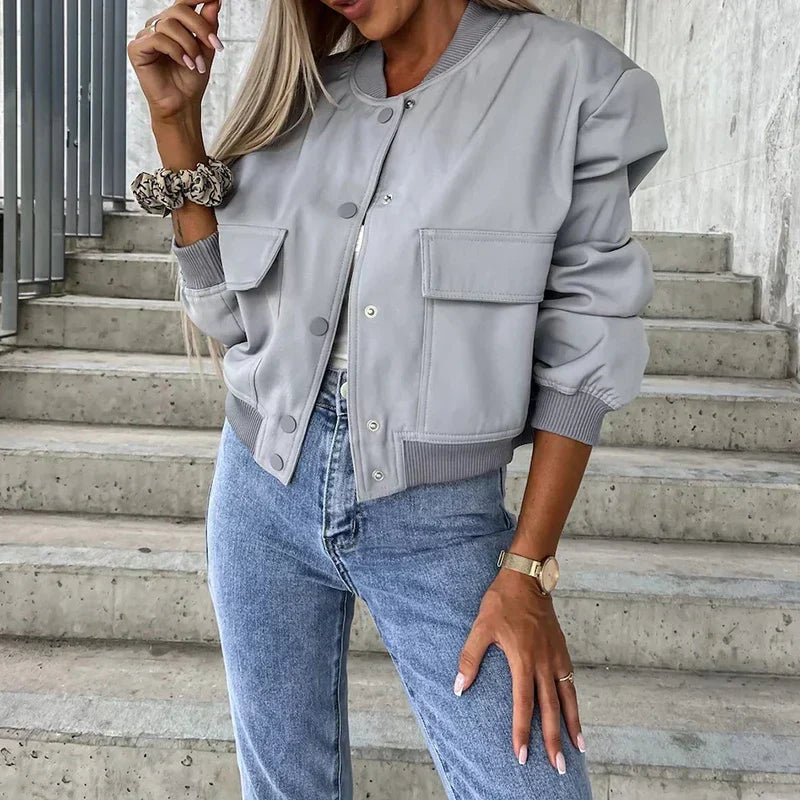 Giacca bomber da donna alla moda – casual e moderna
