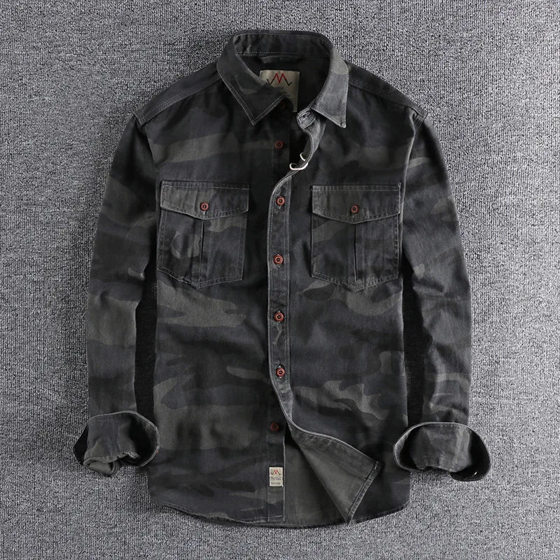 Men's Button-Down Shirt - Casual and Versatile