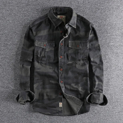 Men's Button-Down Shirt - Casual and Versatile