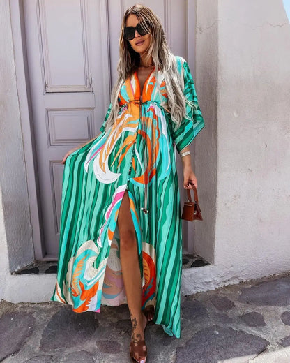 Kimono de Plage Grande Taille pour Femme