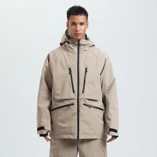 Unisex Winter Snowboard Jacket – Breathable and Water-Repellent